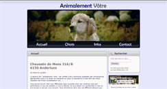 Desktop Screenshot of animalementvotre.com